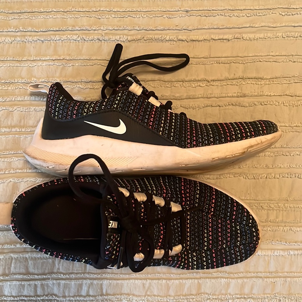 Colorful Nike running shoes